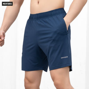 Quần Short Thun Lạnh Nam MENTORIS Co giãn 4 chiều Form Regular Fit Mềm Mịn Thoáng Khí MQB01