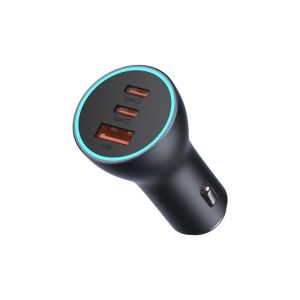 Baseus 65W USB Car Charger Type C Quick Charge QC 4.0 PD 3.0 Fast Car Charging Charger For iPhone 13 12 Xiaomi Samsung Oppo Vivo