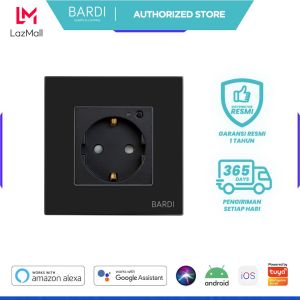 BARDI Smart Wall Socket Wifi EU Black
