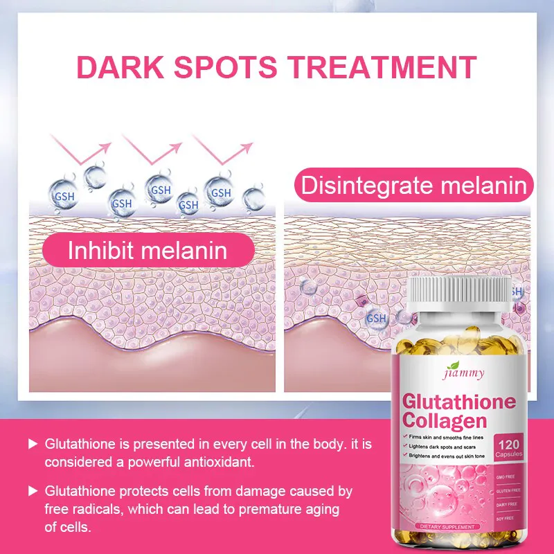 best glutathione with collagen and vitamin c philippines Glutathione Collagen Capsules WIth Vitamin C For Anti-Aging Skin Whitening Boosts Immunity Anti-wrinkle Collagen Vitamin Supplement
