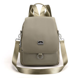 RANSEL WANITA IMPORT CHIBAO 2IN1 KANVAS 1208#