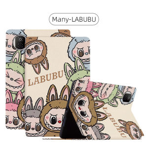 For HONOR Pad X7 8.7 inch 2025 Kids Tablet Cute Cartoon Labubu Stand Leather Flip Book Shockproof Fresh Cute Cover Shell