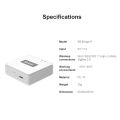 SONOFF Zigbee Bridge Pro Zigbee 3.0 Hub สมาร์ทเกตเวย์สำหรับเซ็นเซอร์ Zigbee สวิตช์ Zigbee 128 อุปกรณ์ย่อย อุปกรณ์ eWeLink APP ควบคุม Zigbee เกตเวย์ความปลอดภัยบ้านอัจฉริยะ (ZBBridge-P). 