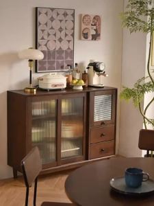 CraftedLiving SG-Solid Wood Buffet Sideboard Cabinet Console Table Storage Cabinet for Living Room Dining Room Kitchen