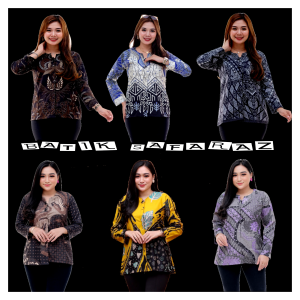Atasan Blus Batik Wanita Terlaris  Baju Batik Wanita Modern Terbaru