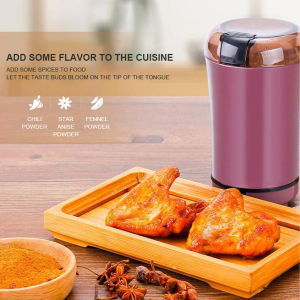 200W Electric Herb Grinder Compact Spice & Herb Grinder for Grains Coffee Beans