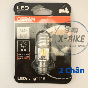 [Chính Hãng] Bóng đèn LED OSRAM Xe Máy Tăng Sáng Trắng Loại Tốt (3 chân 2 chân)
