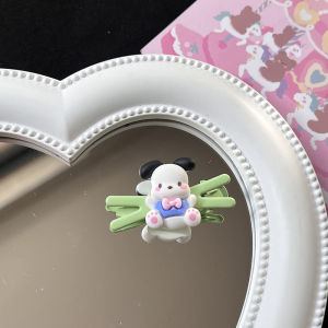 🔥Cute X Word Hair Clip Sitting Cinnamoroll Dog Kuromi Cartoon Students Girls Bangs Side Clip LovelylifeFu👍