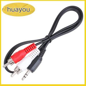 huayou 3.5MM JACK MINI plugto 2 RCA MALE STEREO ohono Audio SPEAKER ADAPTER CABLE