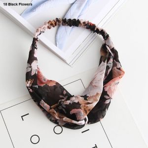 ผู้หญิงคาดศีรษะที่ผูกปมคาดศีรษะกว้างโยคะผมวงแฟชั่นอุปกรณ์ผมยืดหยุ่นสำหรับผู้หญิงและเด็กผู้หญิง