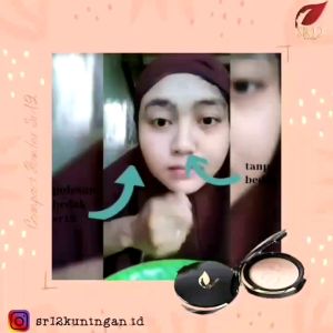 Bedak SR12 Compact Powder DAILY COVER NATURAL BEDAK TABUR SR12 Tidak Mudah Luntur Whitening dan Glowing