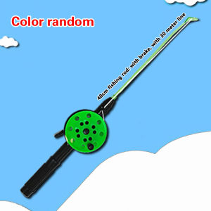 Eixiu คันเบ็ดว่าวขนาดเล็กแบบไดนามิกอุปกรณ์เสริมสำหรับว่าวเข็มขัดหดได้คันเบ็ดตกปลาเบรคมือแบบย้อนกลับ