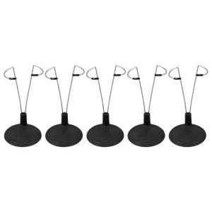 Gói của 5 con búp bê hiển thị đứng hỗ trợ điều chỉnh cho 6 đến 8 inch Búp bê nhồi bông cho nhà cửa hàng trưng bày cửa kính sử dụng