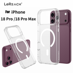 Magnetic Case For iPhone 18 Pro Max Camera Protection Raised Edge Shockproof CA1001