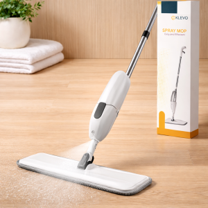 KLEVO Alat Pel Spray Mop Pel Semprot Lantai Hemat Air Praktis Tanpa Ember Mudah Digunakan.