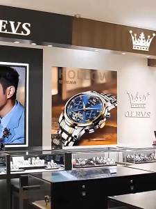 OLEVS 6663 Fully Automatic Mechanical Watch Multifunctional Hollow Mens Watch 2023 New Luminous Calendar Waterproof Mens Watch