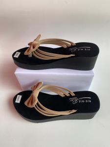 sandal wedges wanita dewasa jepit bantal kaki terbaru