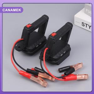 【CANAMEK】 Portable Jump Cables Black Red Jump Starter Cables Battery Not Included Wear-resistant Non-deformed Quick Installation 1PC