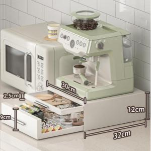 Coffee Machine Storage Rack | Pull-Out Coffee Machine Storage Rack | Practical Desktop Coffee Cup Storage Rack