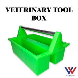Veterinary Tool Box for Animal Treatment: Designed for Vets Farmers and Pet Owners to Safely Store Equipment