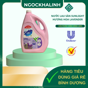 Nước lau sàn Sunlight hương hoa lavender 3.6 kg