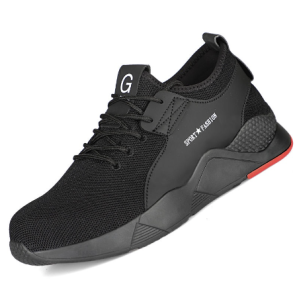 Men Work Safety Shoes Men Steel Toe Cap Anti-Smashing Anti-Piercing Safety Boots