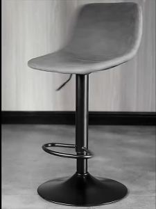 Bar stools lift and rotate modern minimalist backrest bar stools light luxury household fashion bar chairs xilin520.sg
