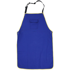Multipurpose Flameproof Welding Apron Front Tool Pocket Ergonomic Design For Metal Cutting And Industrial Maintenance