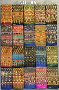 ลายไทยเก่า 10 ผืน คละสีคละลาย กว้าง2เมตร เย็บสำเร็จรูป ผ้าคัตตอล