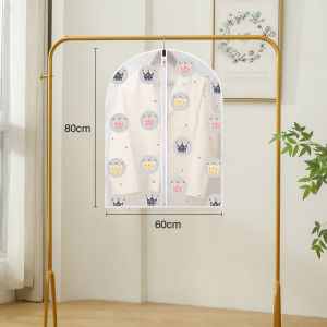 ถุงใส่สูท ถุงคลุมเสื้อผ้า กันฝุ่นกันยับ ทำความสะอาดง่าย หนาและรักษาสิ่งแวดล้อมPEVA ถุงใส่เสื้อผ้าป้อนกันฝุ่น