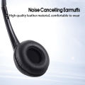 Wired Headset with Mic Noise Cancellation Headphone 3.5mm/USB 2.0 Stereo Business Headphones for Computer PC. 