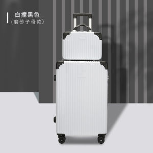 High-value luggage female 20-inch travel trolley case male 28-inch password suitcase 24-inch large-capacity zipper mother-of-pearl box essential for travel suitable for students 1 year warranty