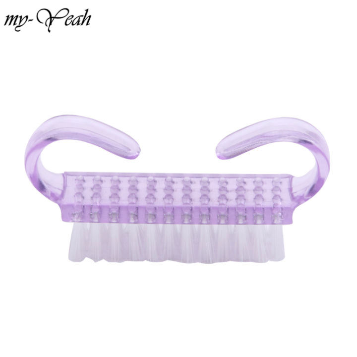 Myyeah Cọ Làm Sạch Móng Nghệ Thuật Chăm Sóc Móng Tay Tay Cầm Loại Bỏ Bụi, Bàn Chải Chà, Công Cụ Làm Móng Tay