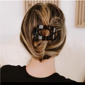 Womens round hairpins are safe and do not damage the hair. Flat grip clips are curved hairpins. Hair accessories. Womens back hairpins