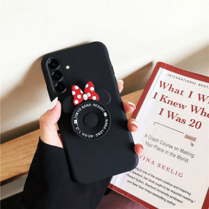 Phone Casing for Samsung A57 5G A37 5G A27 A17 A07 LTE 5G with Bracket Cute Cartoon Design Camera Protection Soft Silicone Case for Galaxy A37 A27 A57 5G Phone Cover