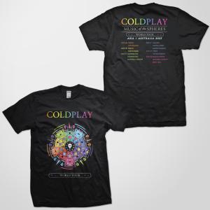Kaos Band Coldplay Music Of The Spheres Asia Tour - CLD84ASIA