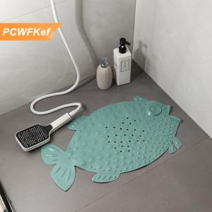 【PCWFKef】 Phòng tắm chống trượt mat phòng tắm chân cọ xát da chết massage chân Mat nhà tắm phòng tắm hút cốc sàn mat