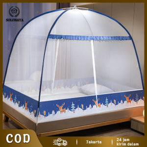 [dikirim dari jakarta] KELAMBU JUMBO KELAMBU LIPAT CANTIK KELAMBU GANTUNG SUPER JUMBO TEMPAT TIDUR DEWASA KING  kelambu lipat dewasa 200x220/180x200 jumbo/ NYAMUK kelambu anti nyamuk  tebal jumbo kelambu tenda jumbo gratis ongkir klambu nyamuk murah