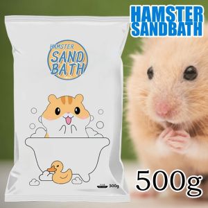 Transparent Hamster Bathroom Bath Stand Anti Splash Toilet Hamster Clean Kit(sand+Deodorizing Spray)