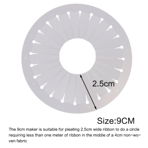 9/12/15cm Ribbon Rosette Maker Ribbon Rosette Brooch Ribbon Flower Making Tool Sewing Crafts Embellishment Handmade