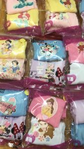 New แพ๊ค 2 ตัว กางเกงซับใน S/M/L/XL ลาย ลิขสิทธิ์แท้ คละแบบใส่กันโป๊ ทรงสวย ผ้าไม่บาง สวมใส่สบาย อายุ 1-8 ขวบ