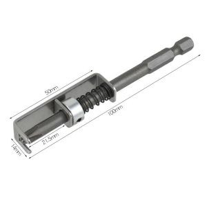 Spring Loaded Screw Holder Drill Bit Anti-Fall Positioner Alloy Steel