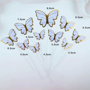 Butterfly 11 pcs /10pcs Cake Topper Baking Decoration