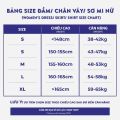 Áo sơ mi nữ YODY tay dài, thiết kế suông trẻ trung, thanh lịch, túi ốp cổ ve SMN6176. 