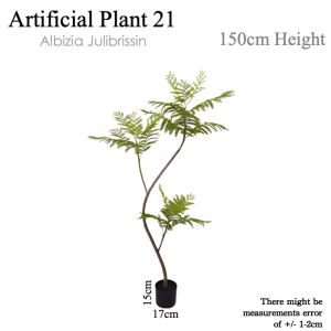 [WITH FREE GIFT] Albizia Julibrissin Artificial Plant Artificial Tree Free Planter Basket Free Plastic Plant Pot Indoor Plant Indoor Decoration Home Decor Fake Plant Tree Decor Tall Plant Pokok Hiasan Pokok Palsu Plant Decor Living Room Entrance Office