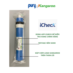 12 lõi máy lọc nước RO Kangaroo Sumire KG12NA (123 RO Ceramic Alkaline Mineral 5 in 1 Nano)