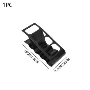 4-Compartment Remote Control Organizer Creative Desk Storage Rack Plastic Holder Multi Purpose Desk Organizer Home Office Desk Tidy Stand