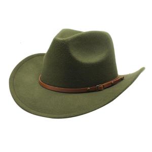 Len Cảm Thấy mũ cao bồi Cho Người Lớn Với đai khoá Thời Trang Carnivals trang phục dự tiệc Cap Phụ Nữ Người Đàn Ông bữa tiệc Halloween Cung Cấp