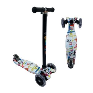 21ST SCOOTER KICKBOARD SKUTER ANAK OTOPED RODA 3 RODA PU NYALA