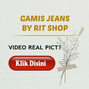 Gamis Jumbo Jeans Wanita Terbaru Livi Long Dress Maxy Dress Abaya Gamis Muslim RITSHOP